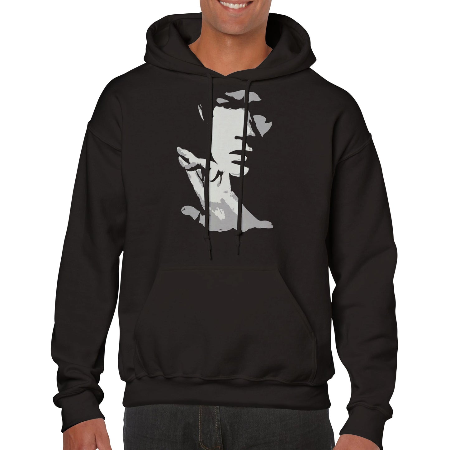 Bruce Lee-Felpa con cappuccio classica unisex